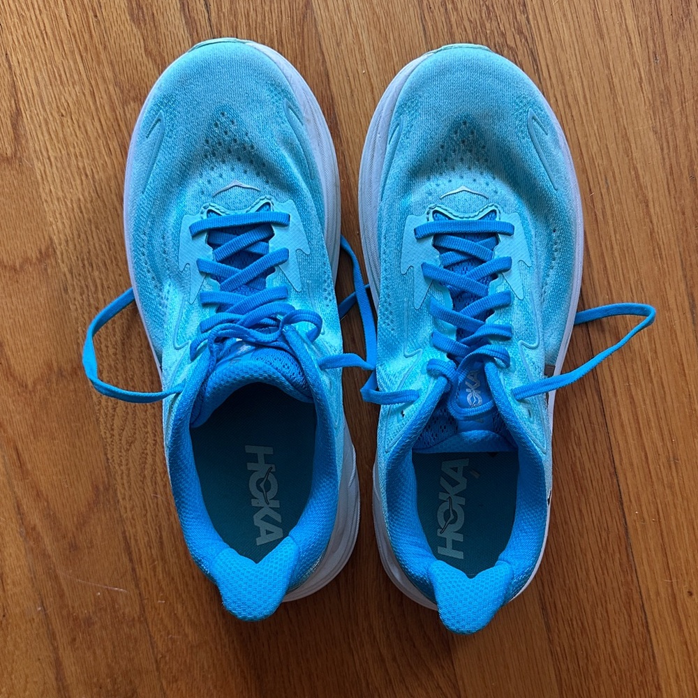 Hoka Sky Blue Running Shoes
